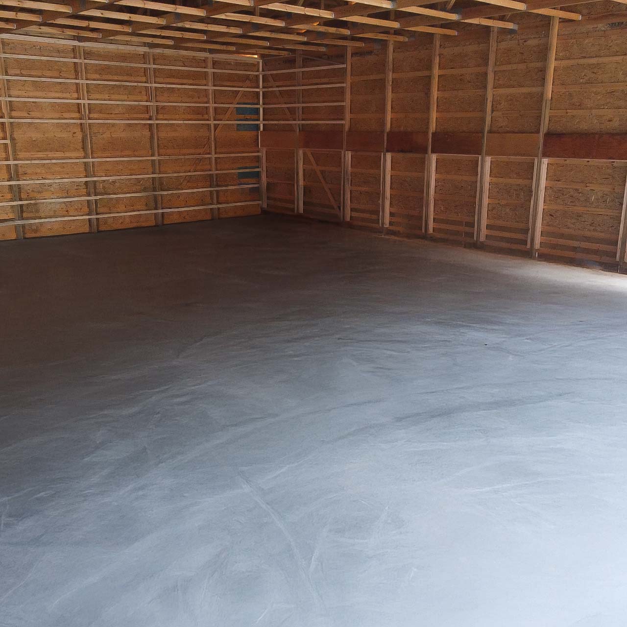 Cover's Construction | Pole Barns | Floors